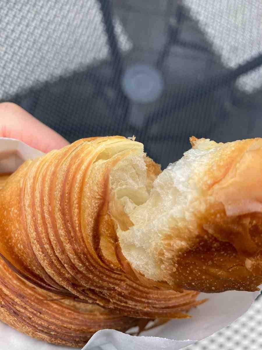 クロワッサンはシンプルな味